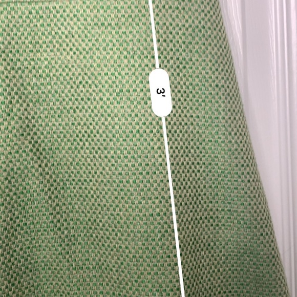 Banana Republic green checked dress size 0 - Picture 4 of 5